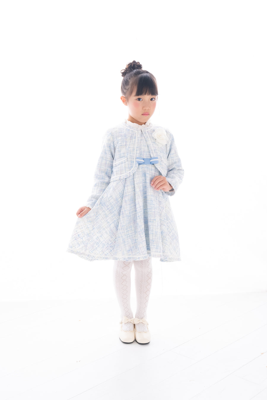 ninoセレモニー ツイード