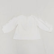 オリジナルねこプリント　袖フリルロングTee☆