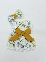 Refreshing lemon dress