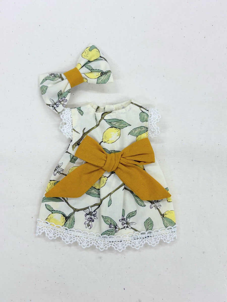 Refreshing lemon dress