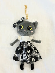 Monotone flower dress