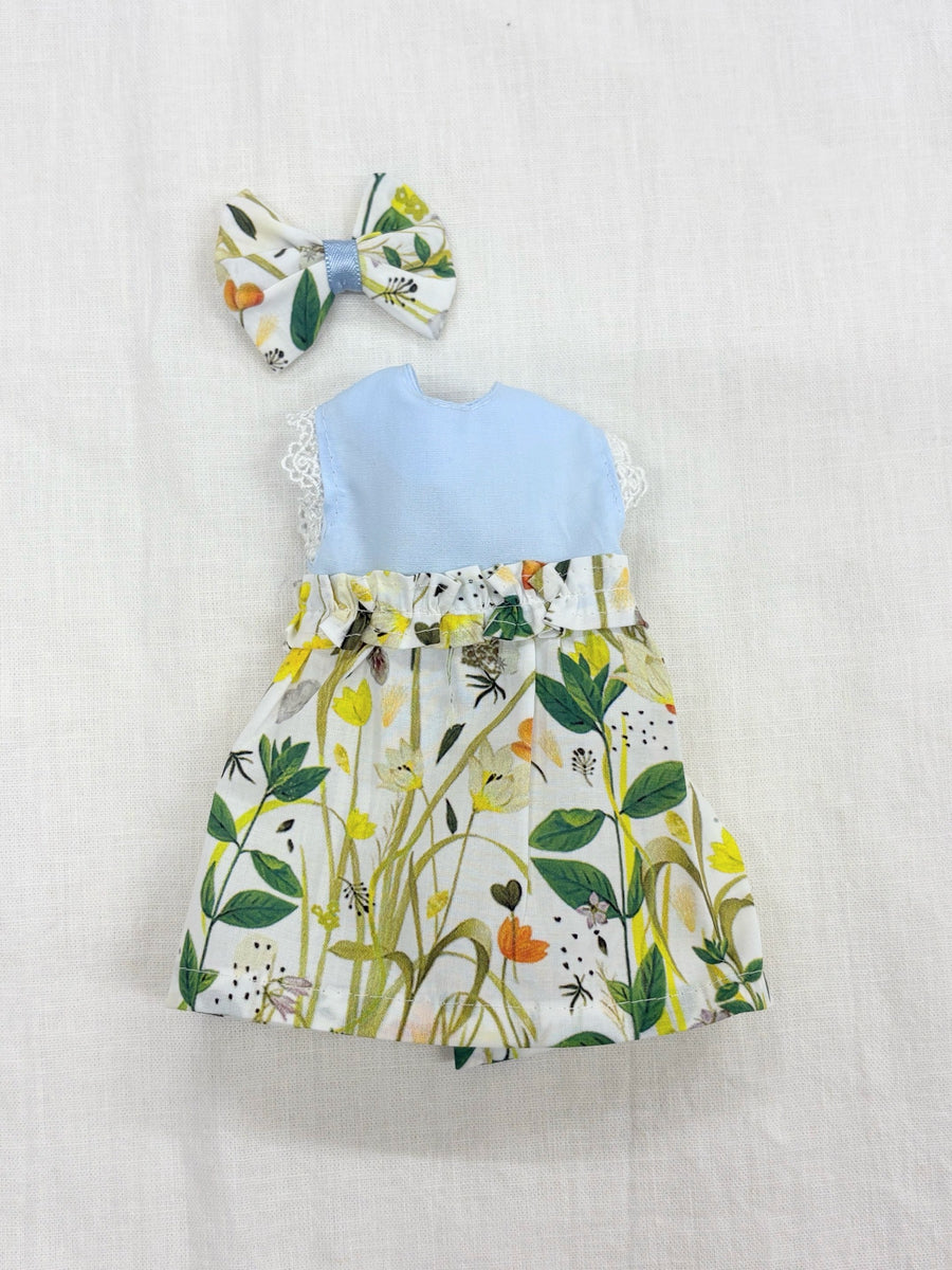 Botanical print dress