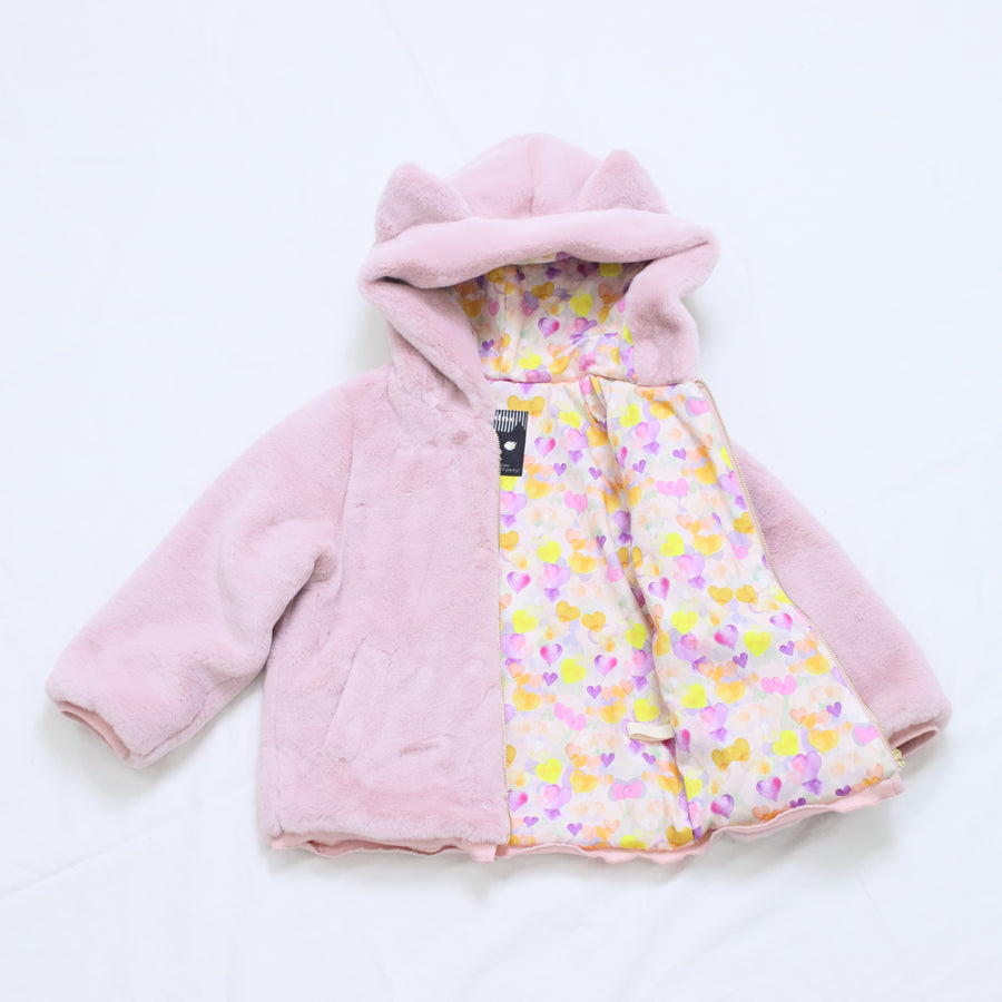 ねこ耳フーテッド　ファージャケット☆
