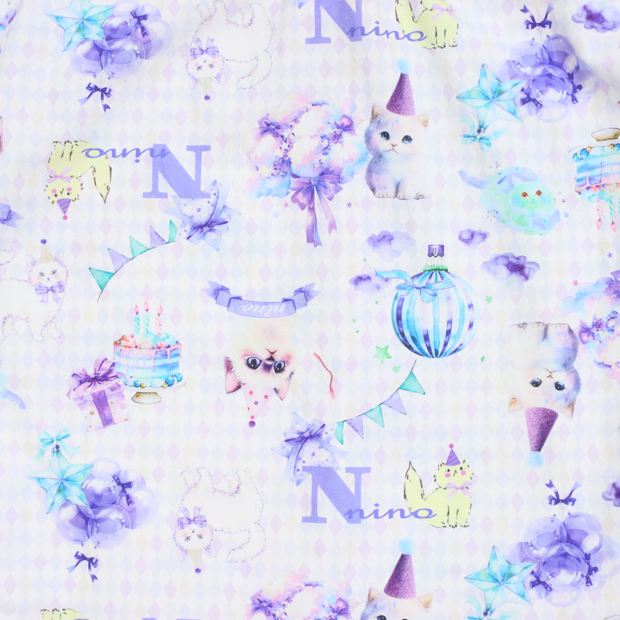 オリジナルねこプリント　ブラウス☆