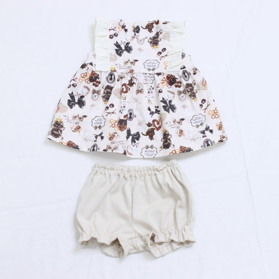 オリジナルねこプリント　Babyスーツ☆