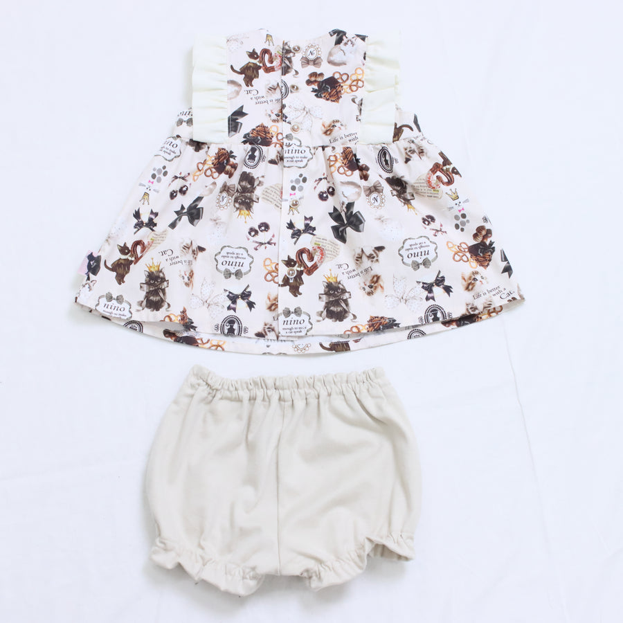 オリジナルねこプリント　Babyスーツ☆