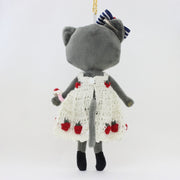 いちごのあみあみワンピース