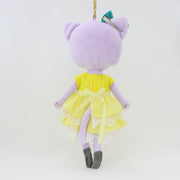 レース×ギンガムティアードのレモンなワンピース