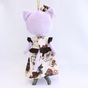 ninoオリジナルブラウンねこプリントワンピース