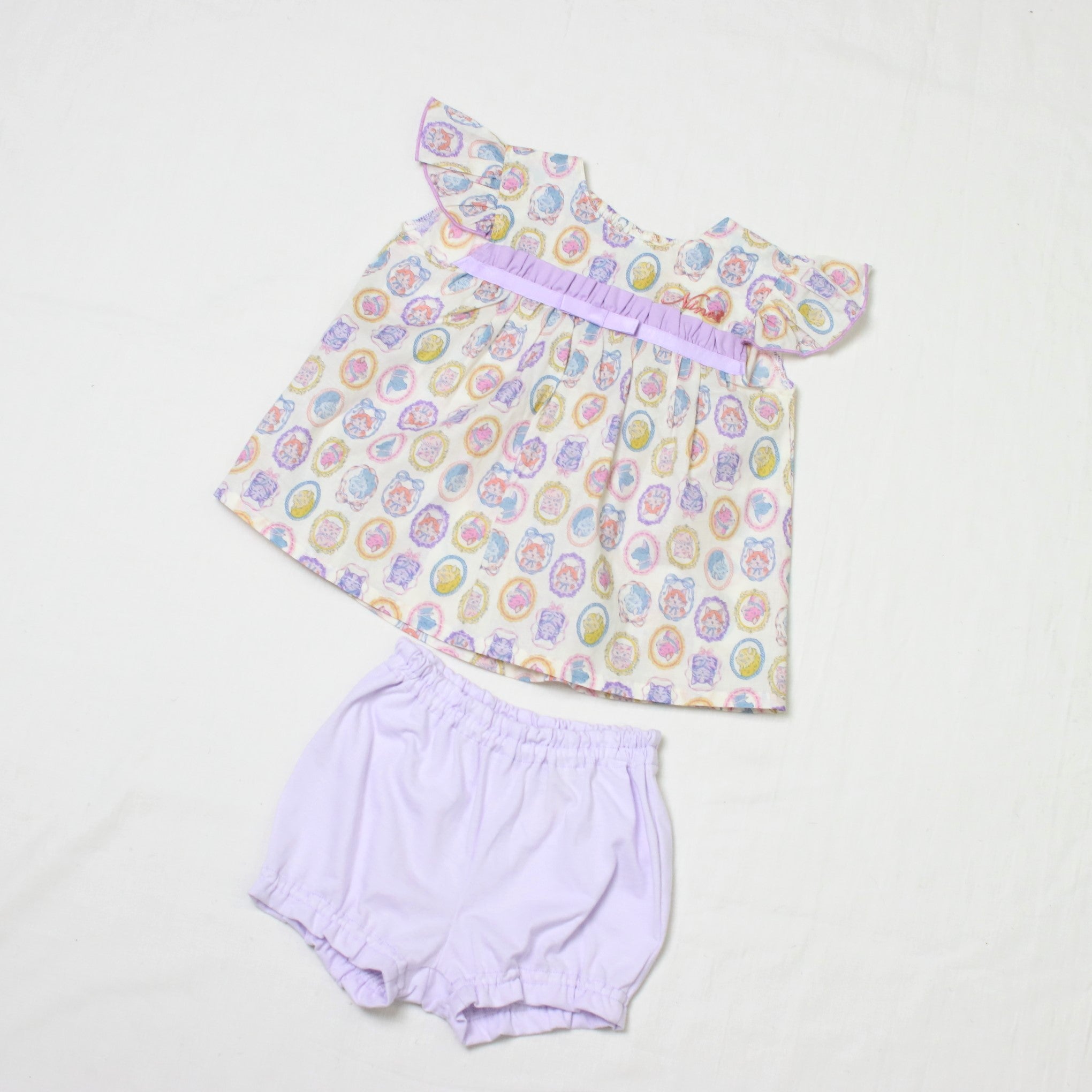 ベビースーツフレームCATプリント