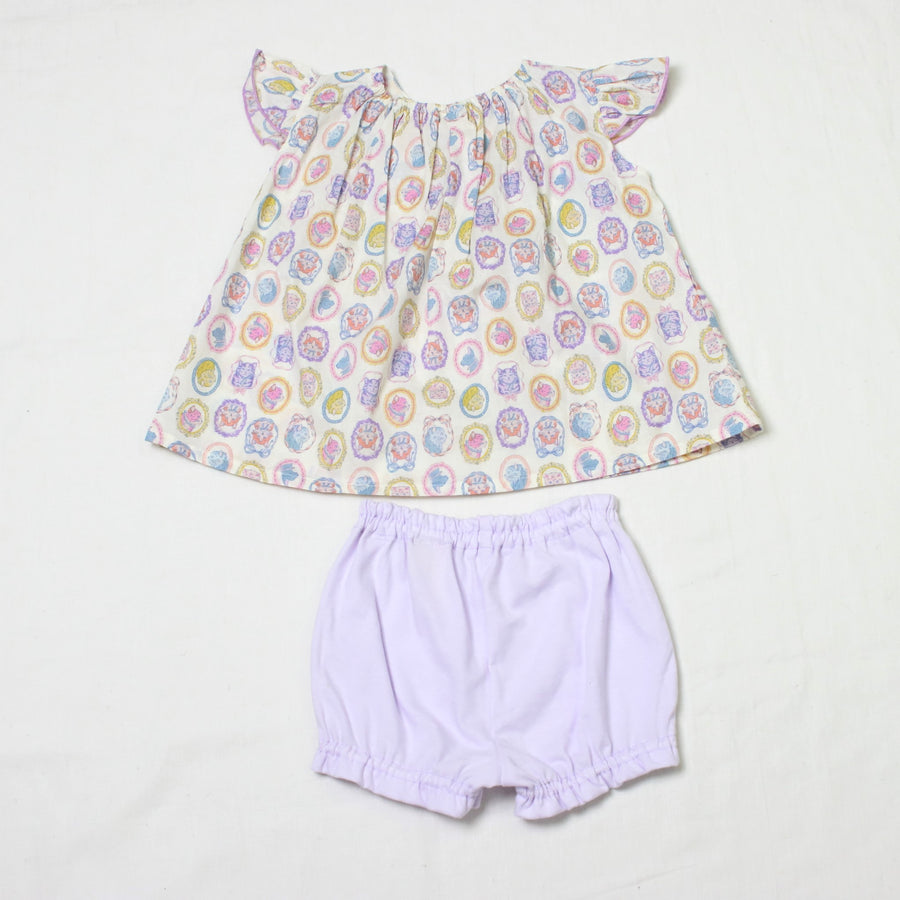 ベビースーツフレームCATプリント