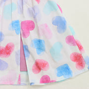 (Heart and flower pattern) dress