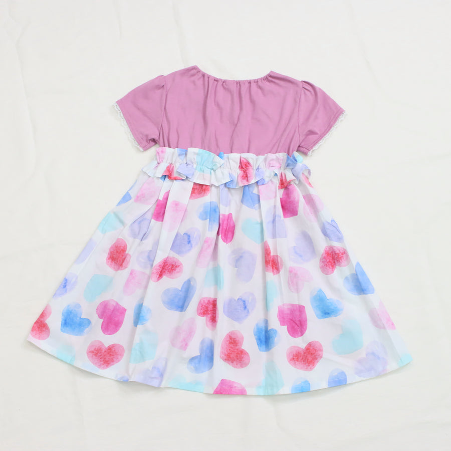 (Heart and flower pattern) dress