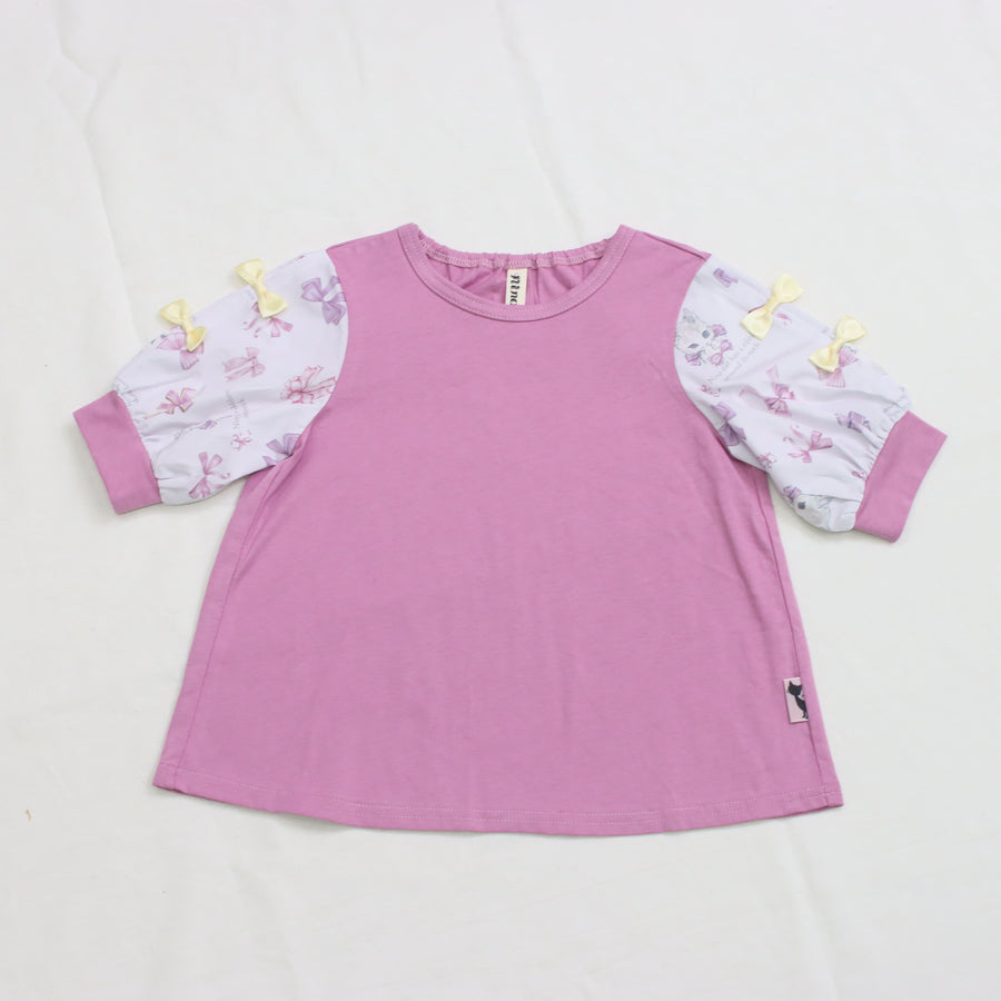 リボンねこオリジナプリントTシャツ