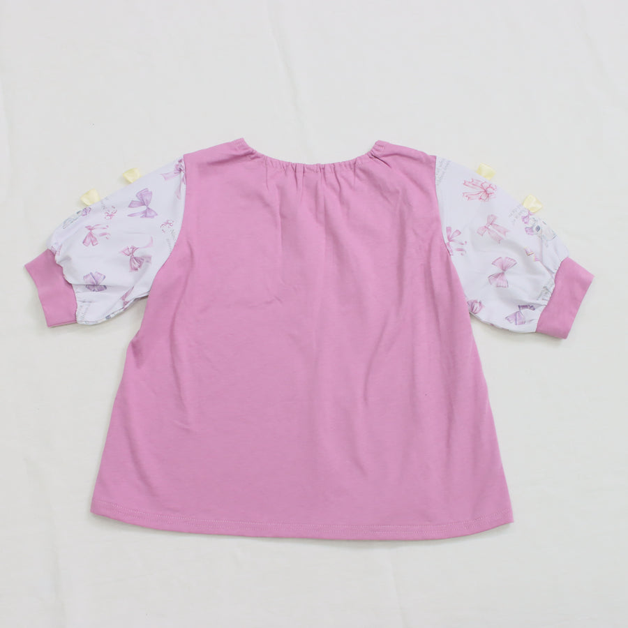 リボンねこオリジナプリントTシャツ