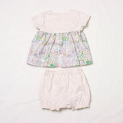 SWEETプリントベビースーツ