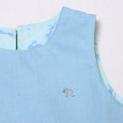 ティアードねこプリントワンピース