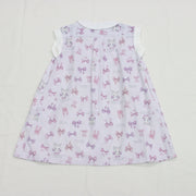 リボンねこオリジナルプリント前明きワンピース