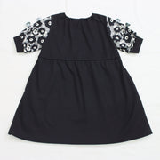 Sleeve flower print dress