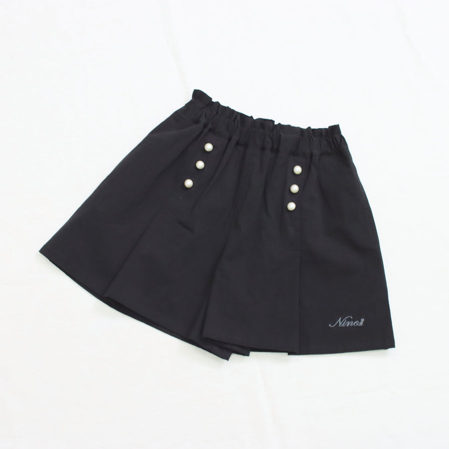 パール釦 ショートパンツ