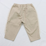 パール釦 6分丈パンツ