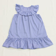 York frill cat embroidery dress