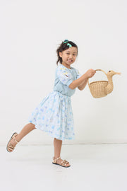 リボンねこオリジナルプリントスカート