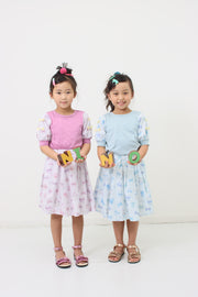 リボンねこオリジナルプリントスカート