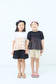 パール釦 ショートパンツ