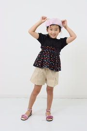 パール釦 ショートパンツ