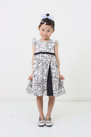 Heart logo print dress