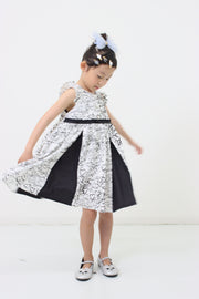 Heart logo print dress
