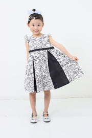 Heart logo print dress