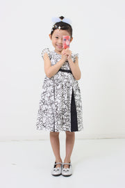 Heart logo print dress