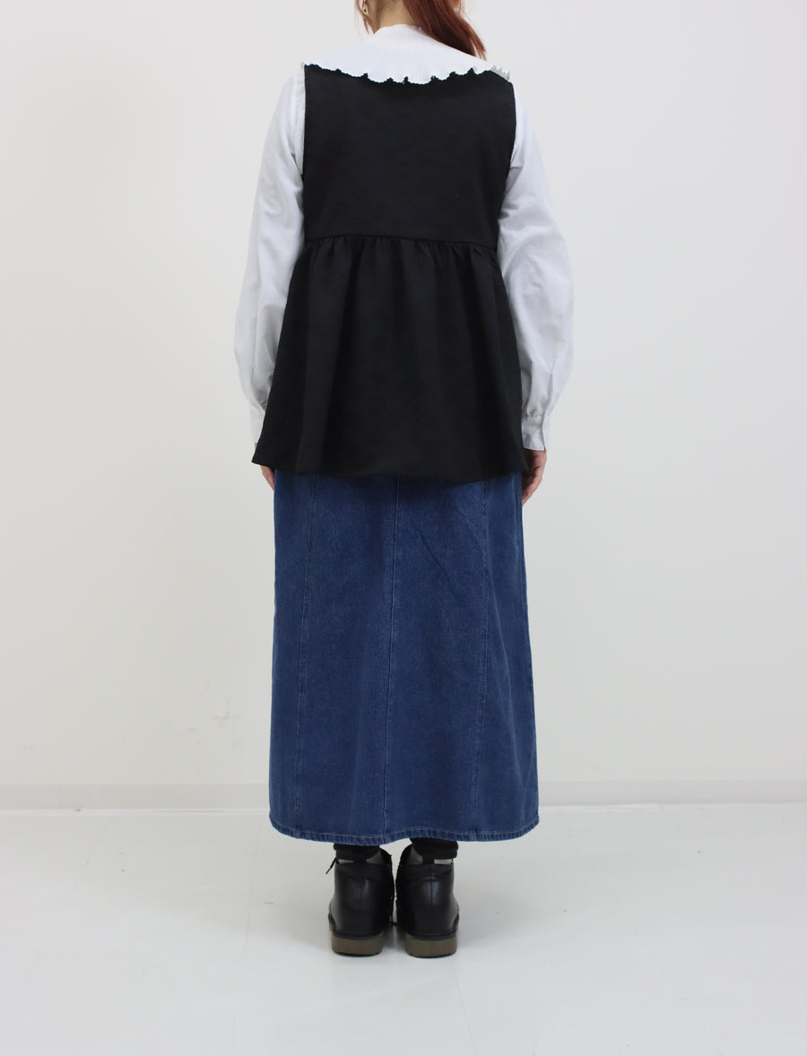 ハートジャガードチュニック （大人ジレ）