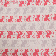 ねこボーダージャガード 2WAYプルオーバー