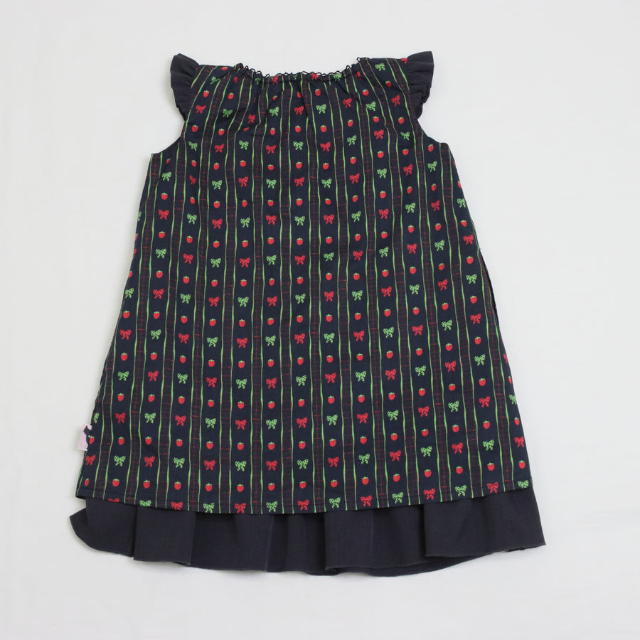 リバーシブルnino刺繍ジャンパースカート