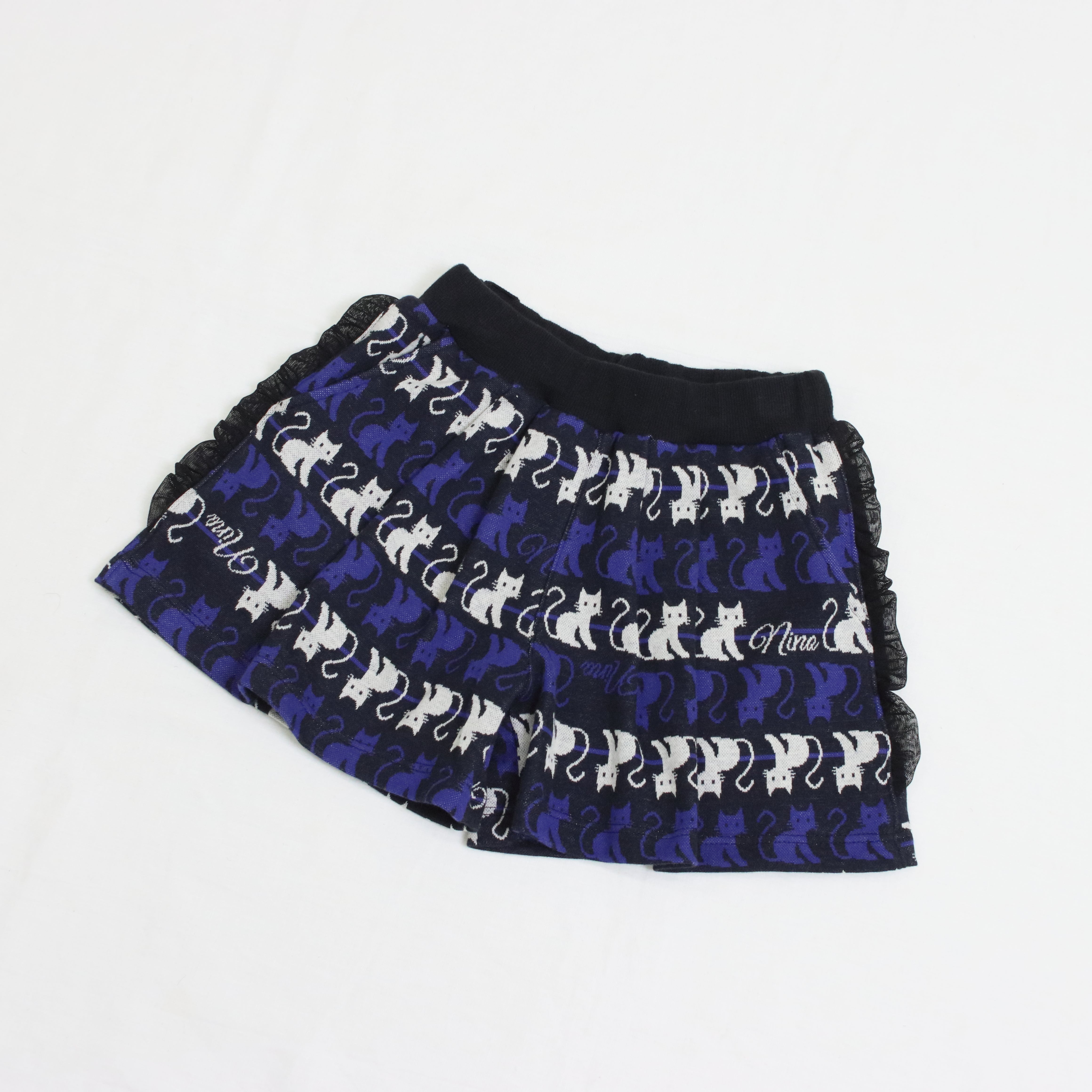 ねこボーダージャガード ショートパンツ – nino公式オンラインショップ