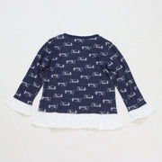 オリジナルロゴジャガードロングTシャツ