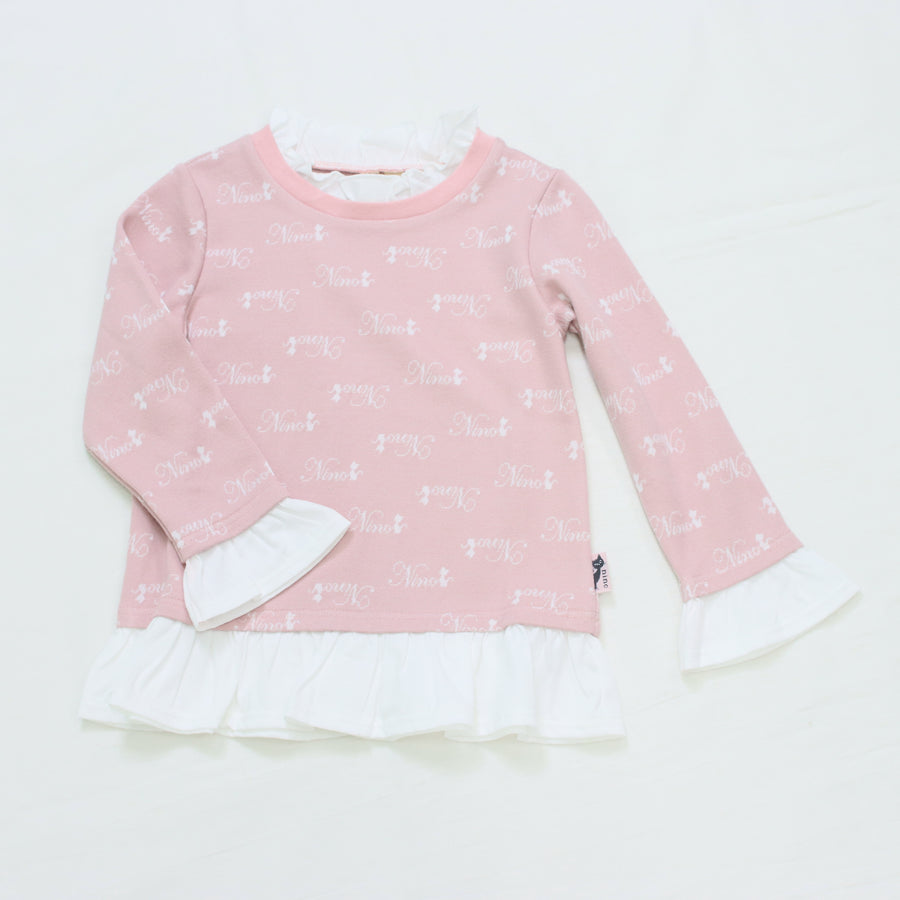 オリジナルロゴジャガードロングTシャツ