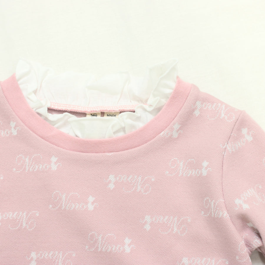 オリジナルロゴジャガードロングTシャツ