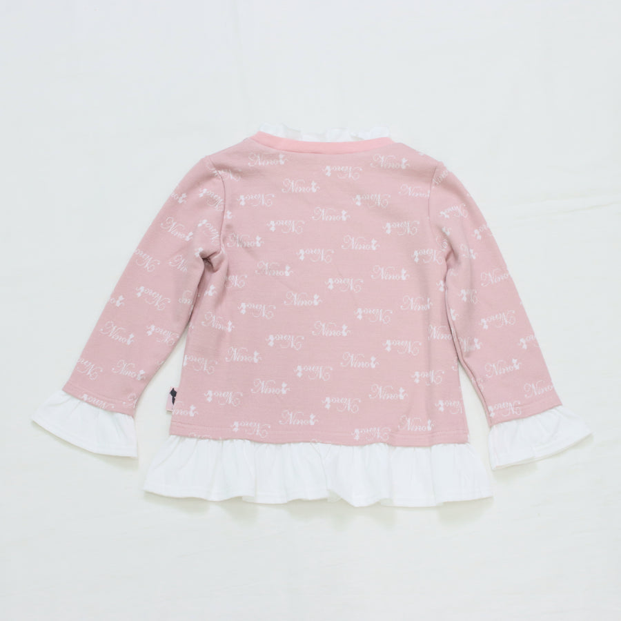 オリジナルロゴジャガードロングTシャツ