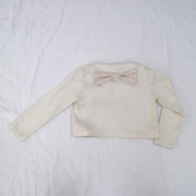 リボンボレロジャケット（コットンポンチ）