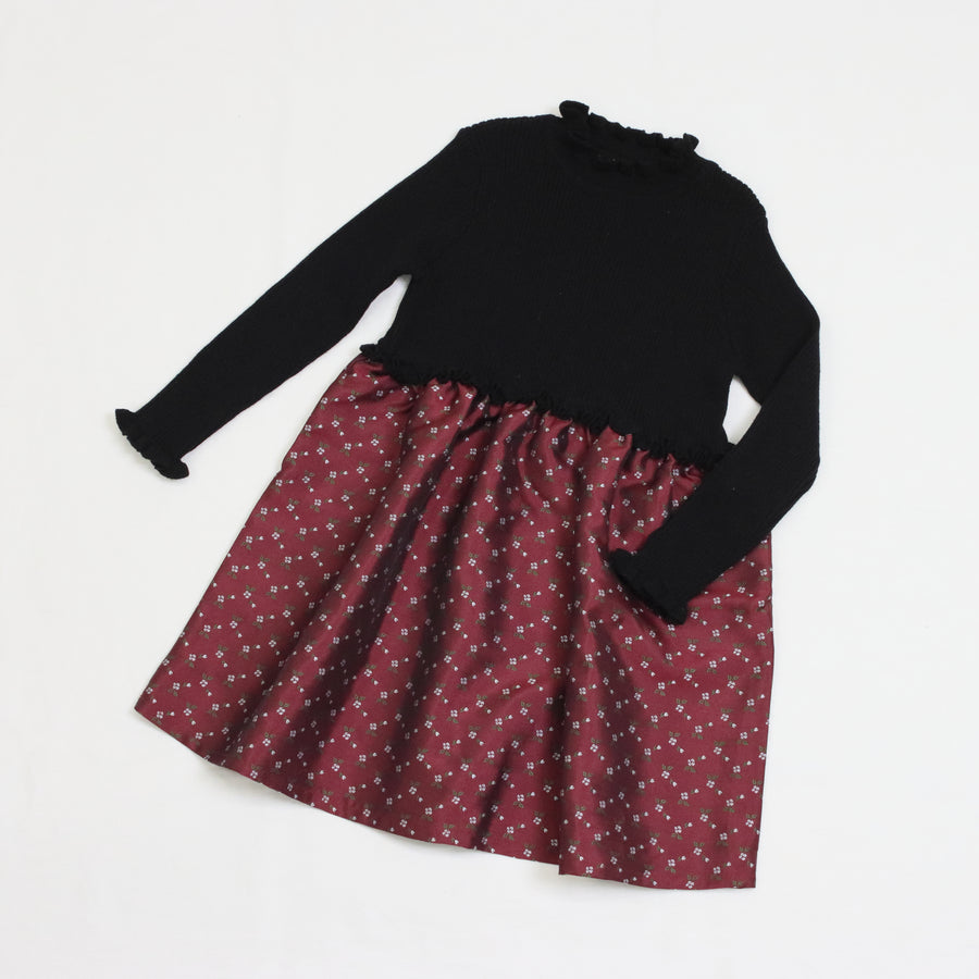 KNITドッキングワンピース