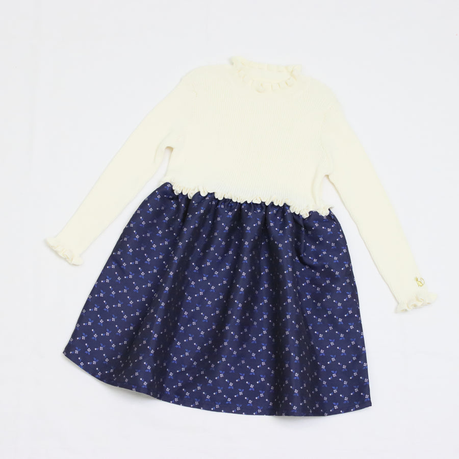 KNITドッキングワンピース
