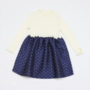 KNITドッキングワンピース