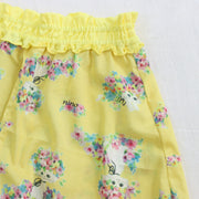 はなねこプリントショートパンツ