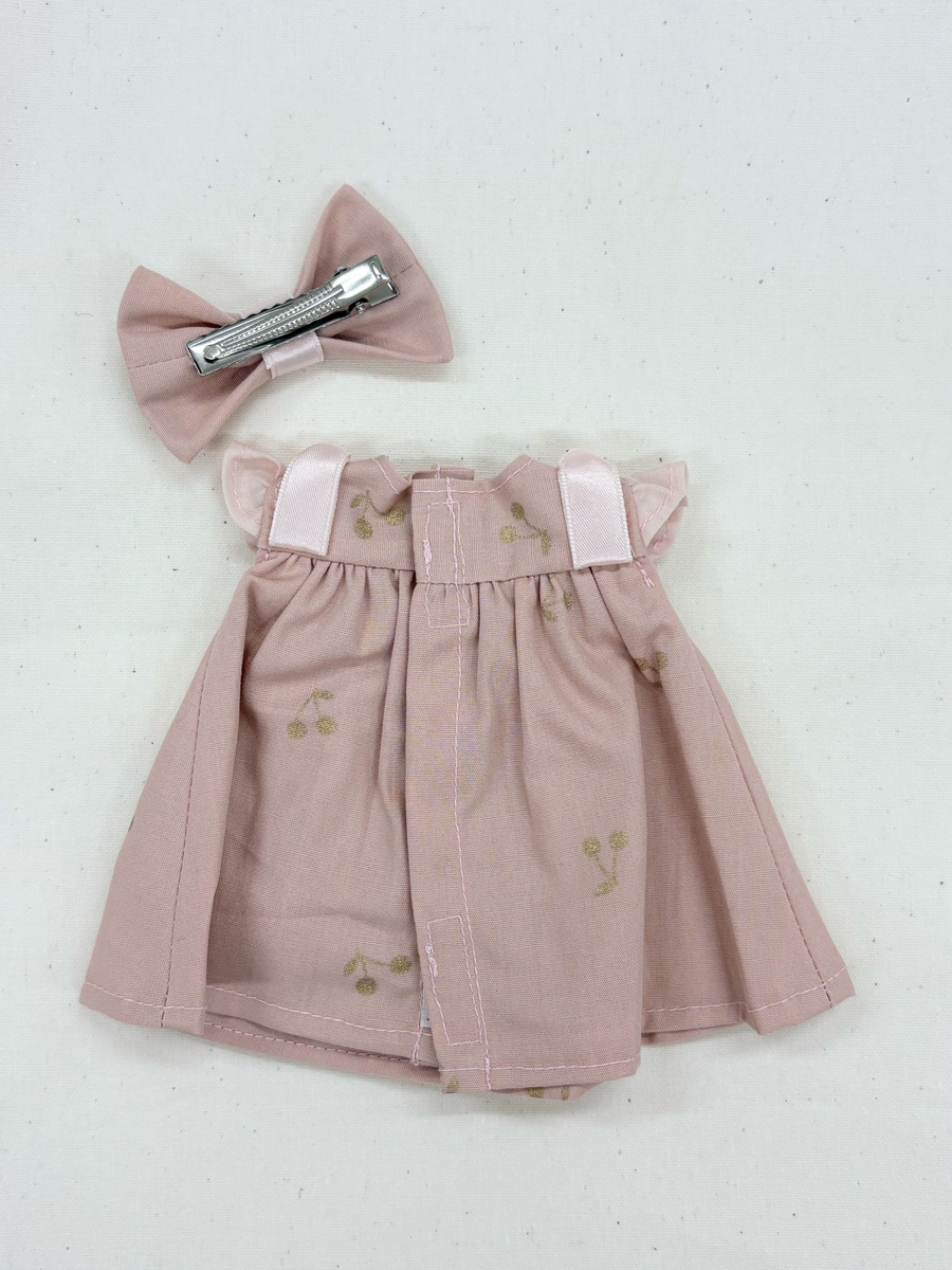 Baby pink cherry dress