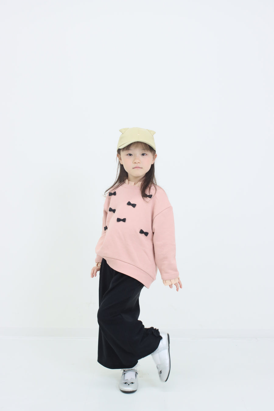 リボン プルオーバー