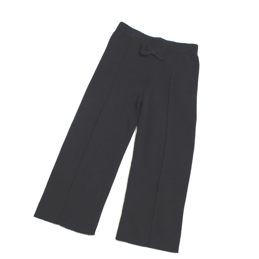 [100cm~120cm] Long pants | Knit | Center press